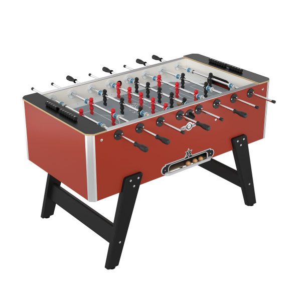 Tischkicker Deutscher-Meister LUXLINE | Rot