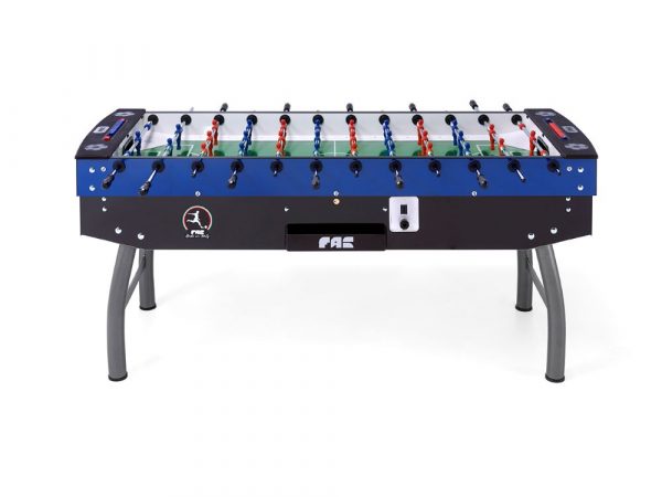 Kicker FAS JUMBO | 6 Mann<br>BLAU-SCHWARZ | MÜNZ 0,50€ – Bild 2