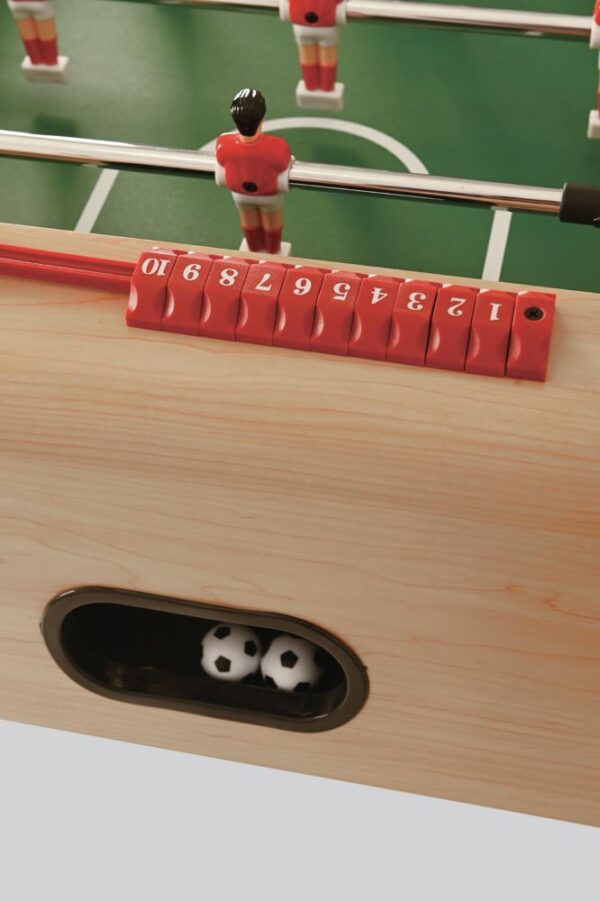 Kinder-Tischkicker mit Klappfunktion | Ahorn-Optik – Bild 5