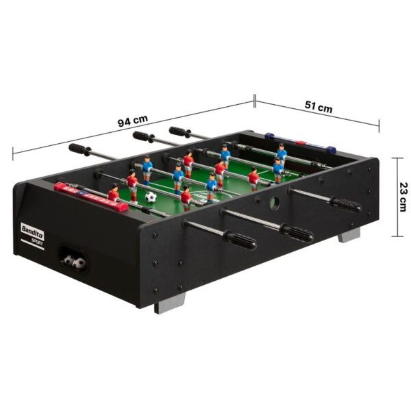 Tischkicker MINI schwarz<br>Teleskop – Bild 4