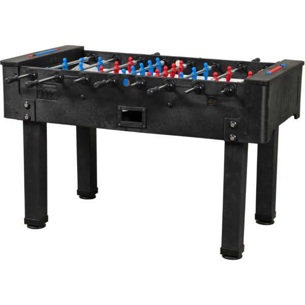 Tischfussball Camping, schwarz