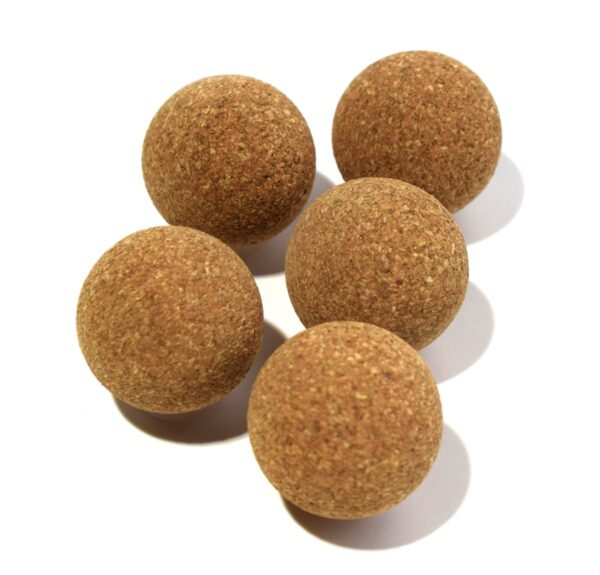 Kickerball-Set | Kork, Natur, braun – Bild 2