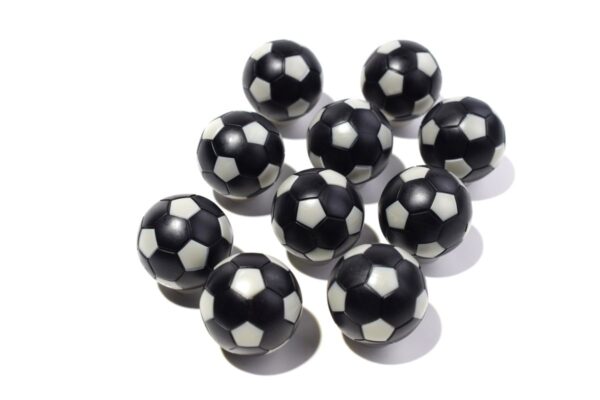 Kickerball-Set | CLUB, schwarz-silber, Ø 35mm – Bild 3