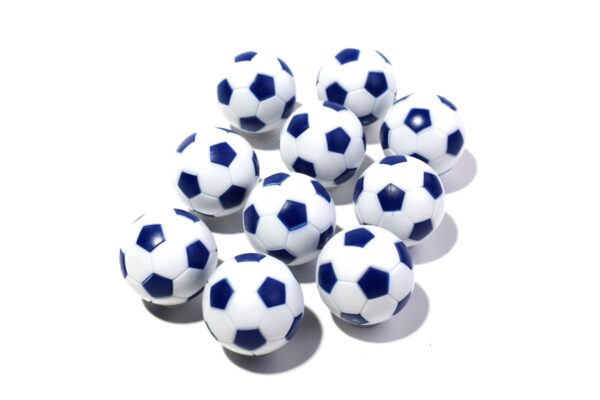 Kickerball-Set | CLUB, weiss-blau, Ø 35mm – Bild 3